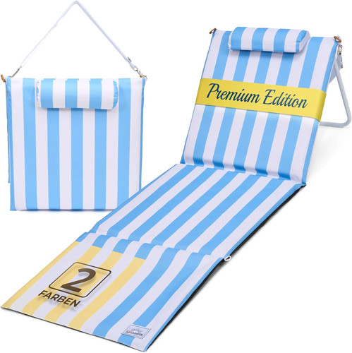 Strandmatte klappbar mit - strandmatte,