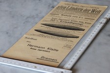 werbung reklame blatt zigarren