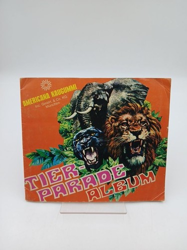 Sammelbilderalbum tier parade - sammelbilderalbum, tier-parade