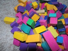  ,,,,,,,Holzbausteine DDR  bunte ,,,,,,