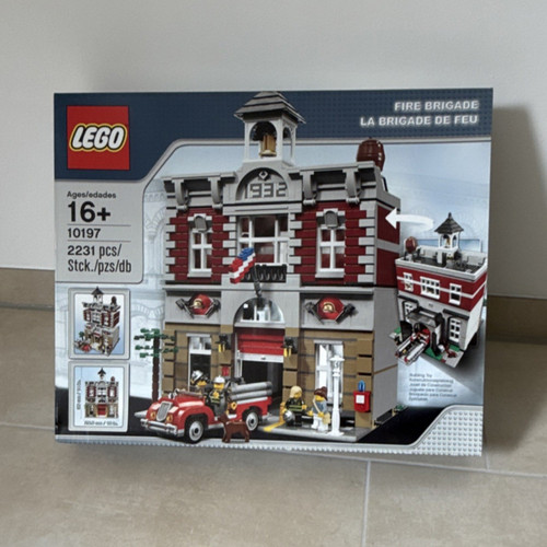 Lego fire brigade 10197 - brigade,