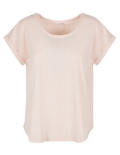 Build Your Brand Ladies' Long Slub Tee BY036 Damen T-Shirt NEU