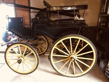 Pferdekutsche Wagonette Ein u Zweispänner 