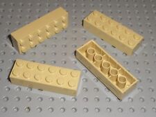 4 x Lego beige Stein tan brick
