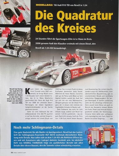 Audi r10 tdi 24 - audi, von