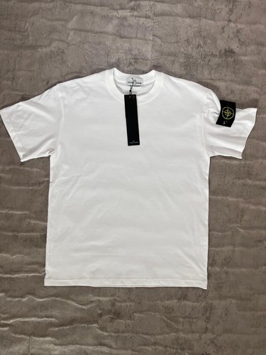 Stone island shirt weiß - stone, t-shirt