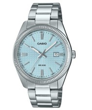 Casio MTP-1302PE-2AVEF Herrenuhr, CASIO TIMELESS COLLECTION hellblau, NEU
