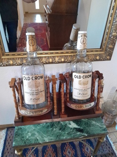 Old crow whisky gallone - old,