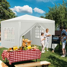 Gartenpavillon winterfest