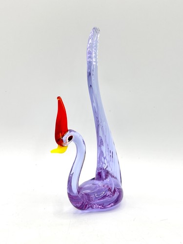 Vintage murano glas schwan - vintage,