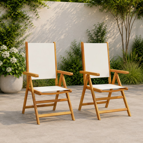 2er set gartenstühle - 2er,