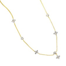 Elegant pendant necklace four - pendant,