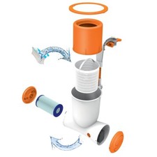 Filterpumpe Skimatic mit Einhängeskimmer 3974 l/h BESTWAY