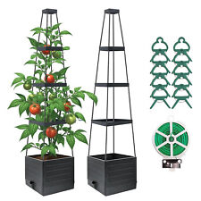 Tomatentopf mit Rankhilfe