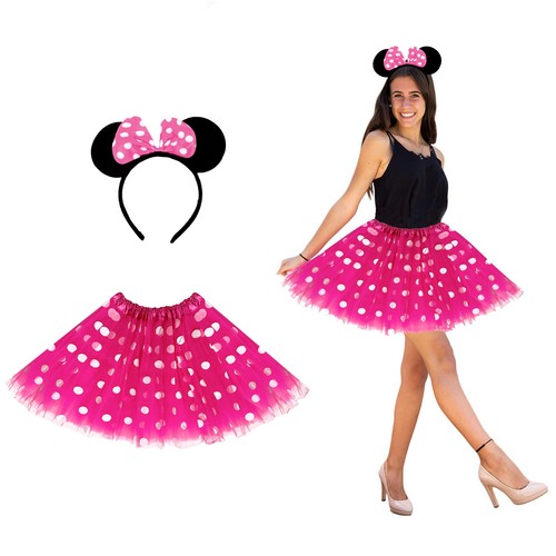 Damen maus mouse kostüm set - maus,