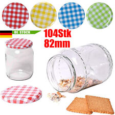 100 Stück Twist-Off Deckel ø82mm-To82 Schraubdeckel für Gläser Sturzgläser DE
