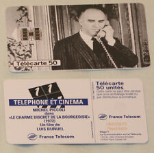 Telefonkarte France Telecom - 50 Einheiten - Motiv Michel Piccoli