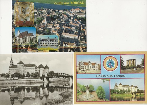 472 grüße aus torgau - ak,