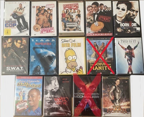 Verschiedene dvd filme - dvd, zur