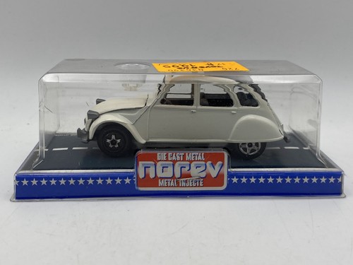 Norev citroen 2cv farbe weiß - citroen,