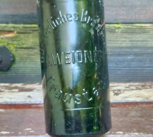 Brauhaus alte bierflasche - alte,