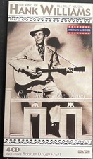 Hank Williams - the King of Hillbilly Music - 4CDs inkl Booklet - gebraucht gut