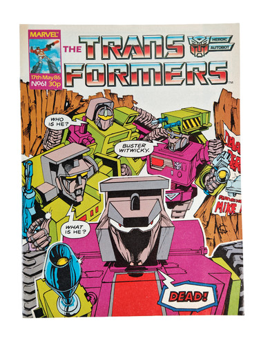 Transformers 61 marvel - transformers,