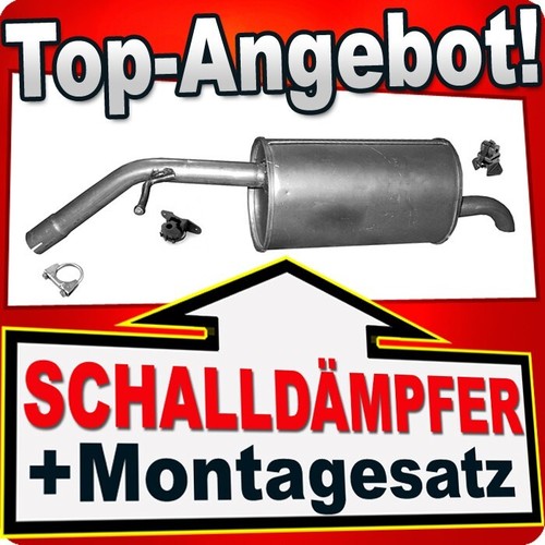 Endschalldämpfer für