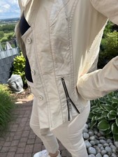 leichter Sommeranzug, Biba Gr. 34/36, beige mit vielen Details