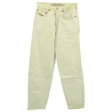 #6805 DIESEL Herren Jeans Hose OLD SADDLE Tapered ohne Stretch white weiß 31/30