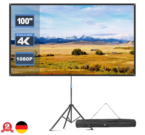 Beamer leinwand mit - 80",