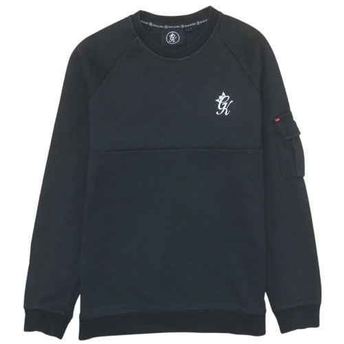 Schwarzer pullover sweatshirt - schwarzer,