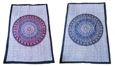 Mandala elefanten wandbehang - mandala,