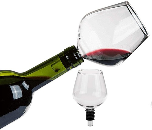 Wein glas ausgießer - wein,