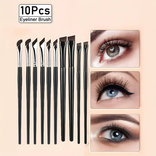 Eyeliner pinsel set - 10,