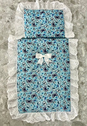 Blau weiße schmetterlinge - blau,