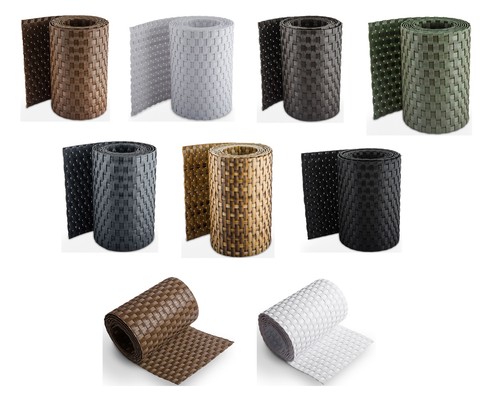 Sichtschutzstreifen polyrattan - sichtschutzstreifen,