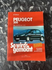 Reparaturanleitung / Handbuch - Peugeot 206 - Baujahre 1998 bis 2013