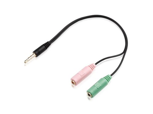 Adapter headset mal - pc-headset, 2-mal