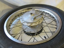 Yamaha SR 500 48T EZ91 Hinterrad Speichen Felge Trommelbremse Träger Ritzel