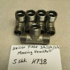 Unicor stück messing - 5x,