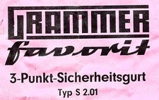 Grammer Favorit 3-Punkt