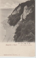 Ak  Rügen/Saßnitz um 1910 Wissower Klinken Rostock