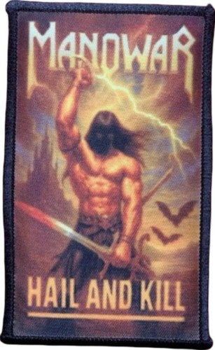 Patch manowar hail and - patch, kill