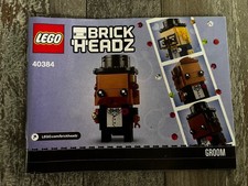 LEGO BrickHeadz 40384 Bräutigam - Originale Bauanleitung
