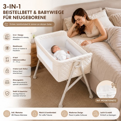 In 1 babybett - 3-in-1,