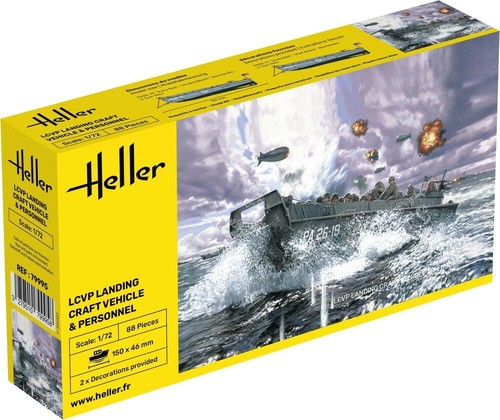 Heller 79995 lcvp landing - heller,