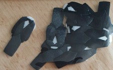 Tischdeko  Anzug  schwarz