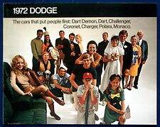 Prospekt brochure 1972 Dodge