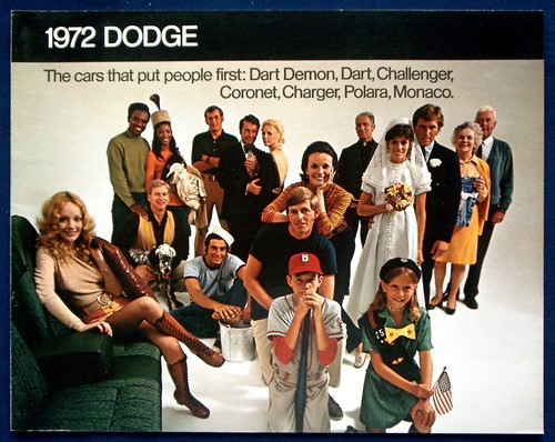 Prospekt brochure 1972 dodge - prospekt,